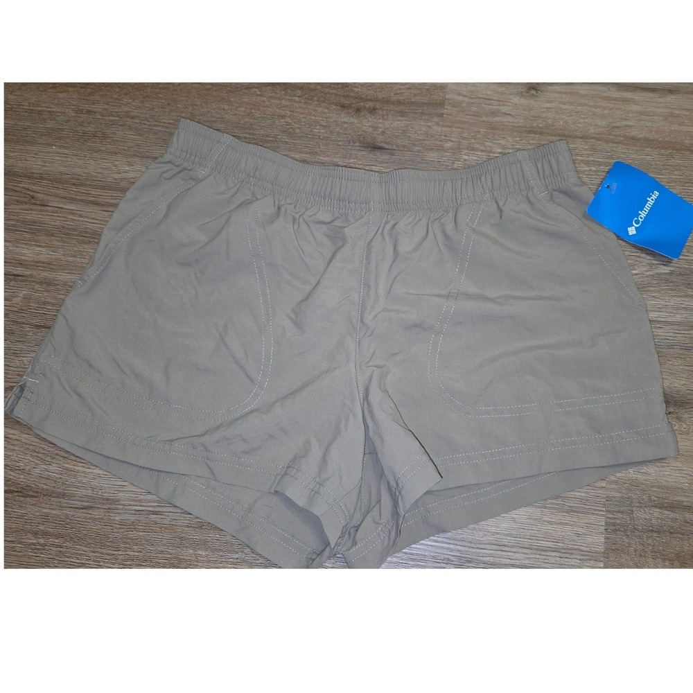 NWT Columbia women S Sandy River Shorts Pull-On Nylon 3" Hiking Active